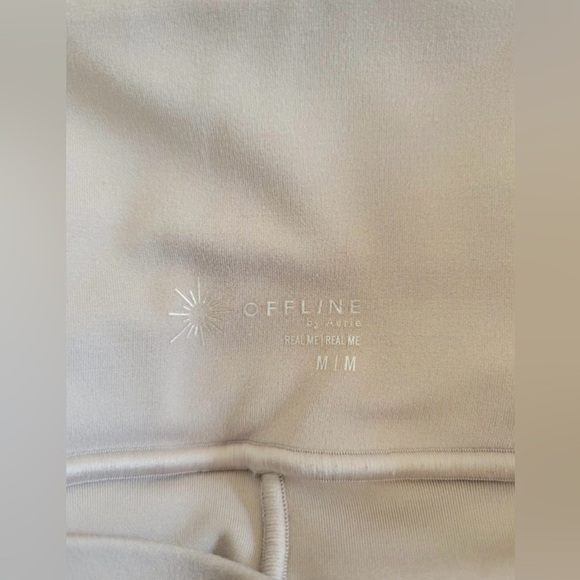 Aerie Real Me Skater Skirt Beige Athletic Size M - Picture 4 of 4